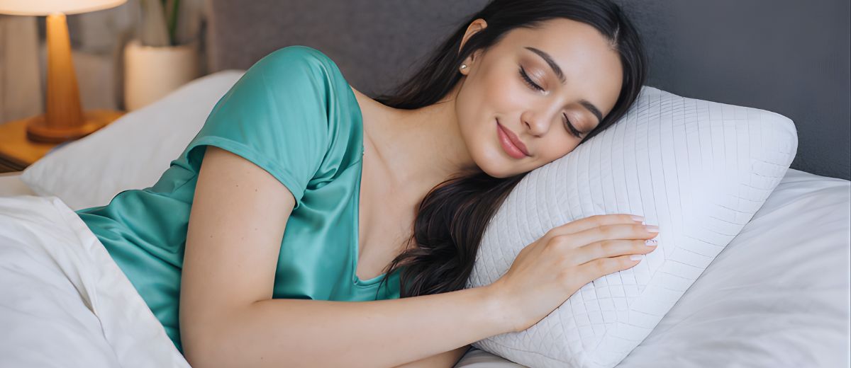 Ortho Sleep Regular Pillow Lifestyle